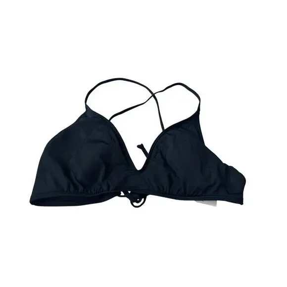 Roxy Women's Anthracite Beach Classics Fixed Tri Bikini Top Size XXL - Picture 5 of 8